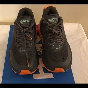 Hoka OneOne Stinson ATR 6 Woman’s size 8 Castlerock/Cantaloupe